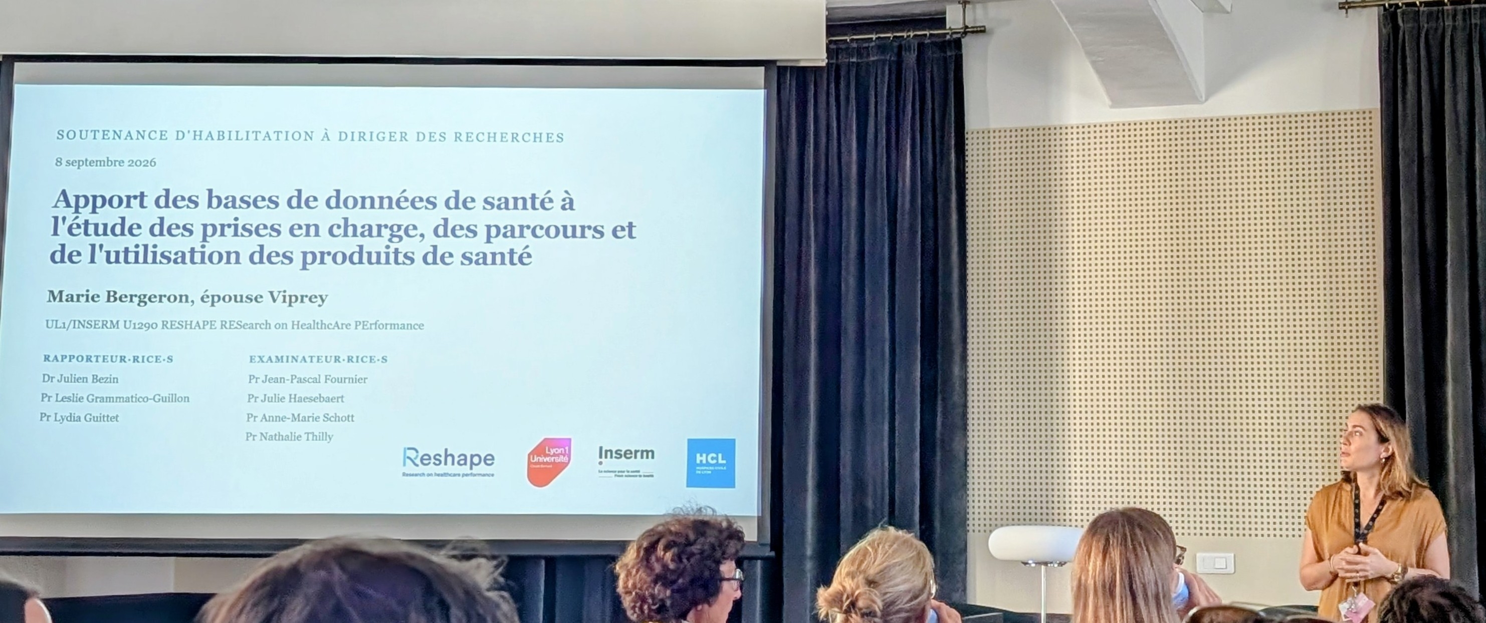 HDR defense of Marie VIPREY, September 8, 2026