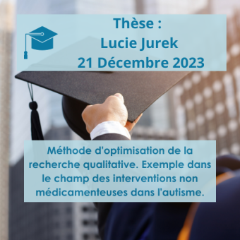 Soutenance de thèse de Lucie Jurek le 21 décembre 2023