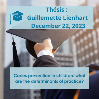 Guillemette LIENHART's thesis defense December 22, 2023 at 9:00 am