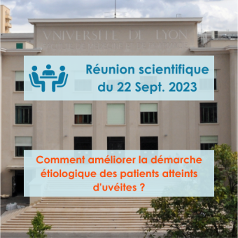 Réunion Scientifique 22 Septembre 2023 à 12h30