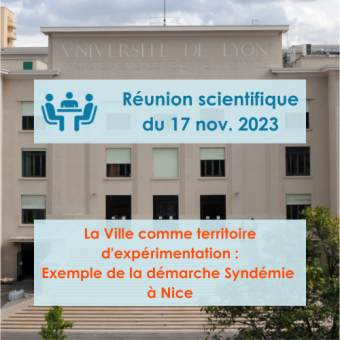 Réunion Scientifique 17 Novembre 2023 à 12h30