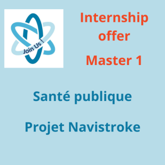 Internship offer - Master 1 Santé publique - Navistroke Team