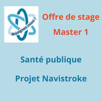 Offre de stage - Master 1 Santé publique - Equipe Navistroke