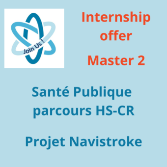 Internship offer - Master 2 de Santé Publique parcours HS-CR