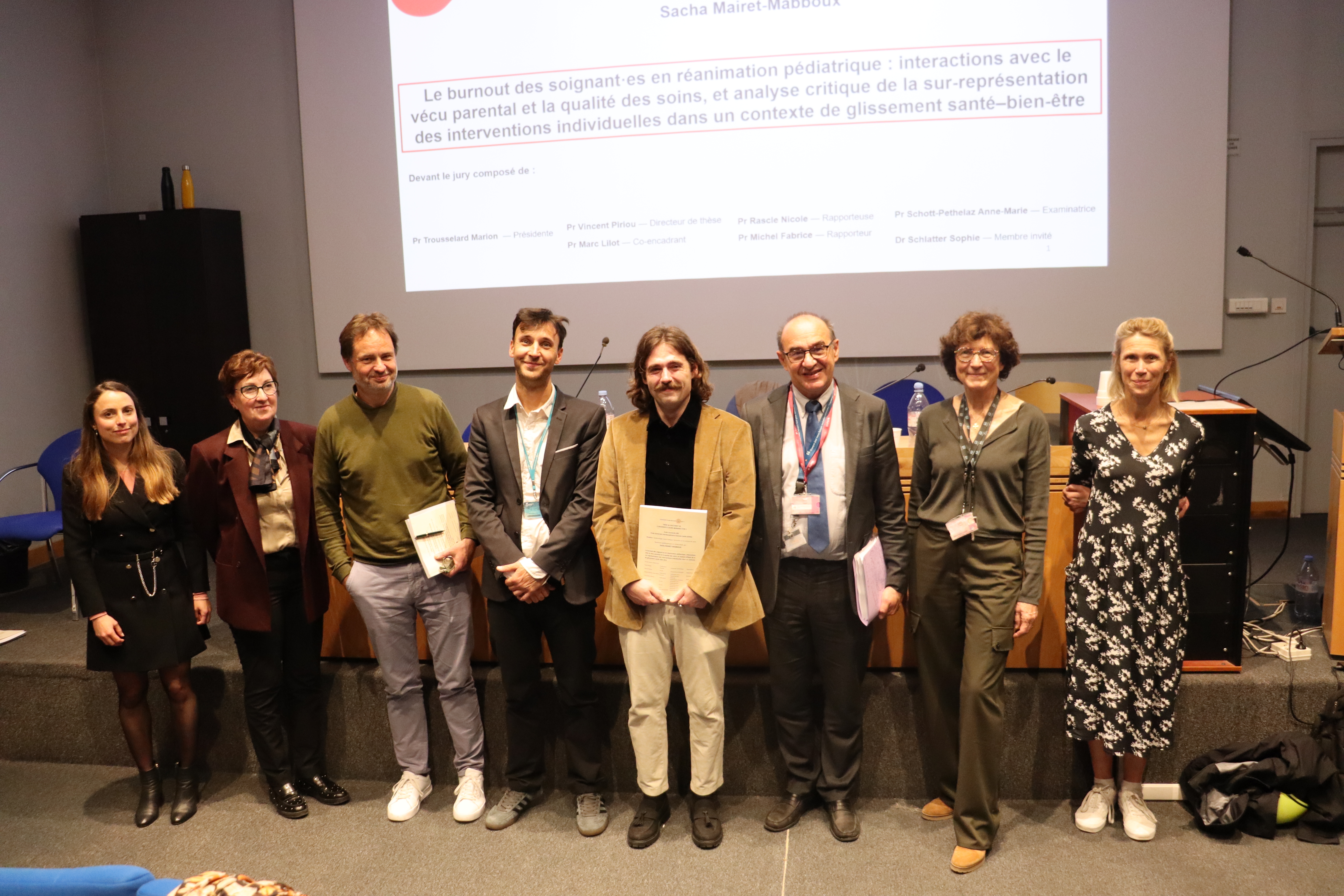 PhD defense of Sacha MAIRET-MABBOUX, 13 April 2026