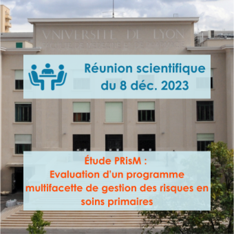 Réunion scientifique 8 Décembre 2023 à 12h30