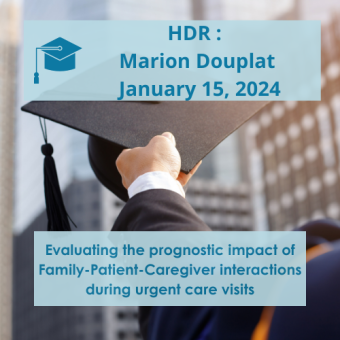 HDR defense of Marion DOUPLAT on January 15, 2024