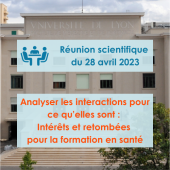 Réunion scientifique RESHAPE - 28 avril 2023 12h30