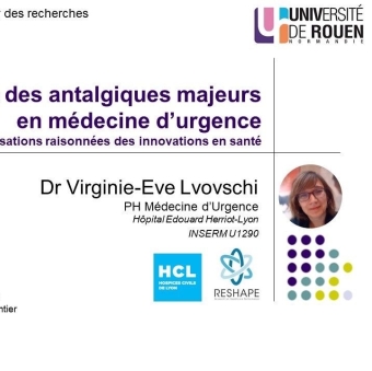 Soutenance d'HDR de Virginie LVOVSCHI le 10 janvier 2023