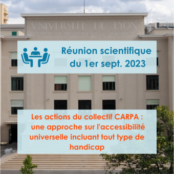 RESHAPE Réunion Scientifique 1er septembre 2023 à 12h30